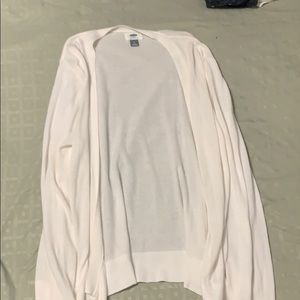 White Cardigan